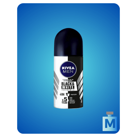 Melhor desodorante masculino: Top 10 melhores em 2024 53 Desodorante Antitranspirante Men Roll On Black White Invisible 50ml Nivea