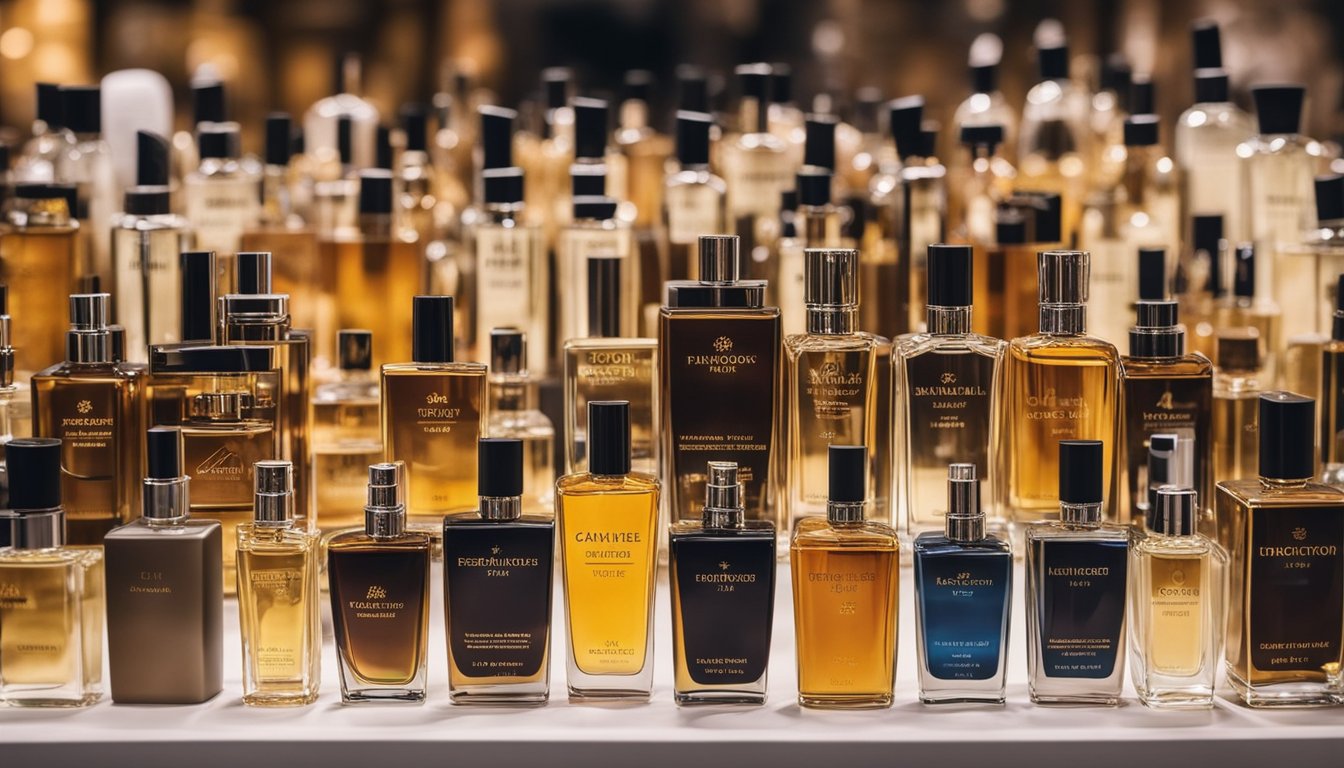 Melhor Perfume masculino importado mais vendido: 10 melhores 14 A display of top-selling imported men's and unisex perfumes